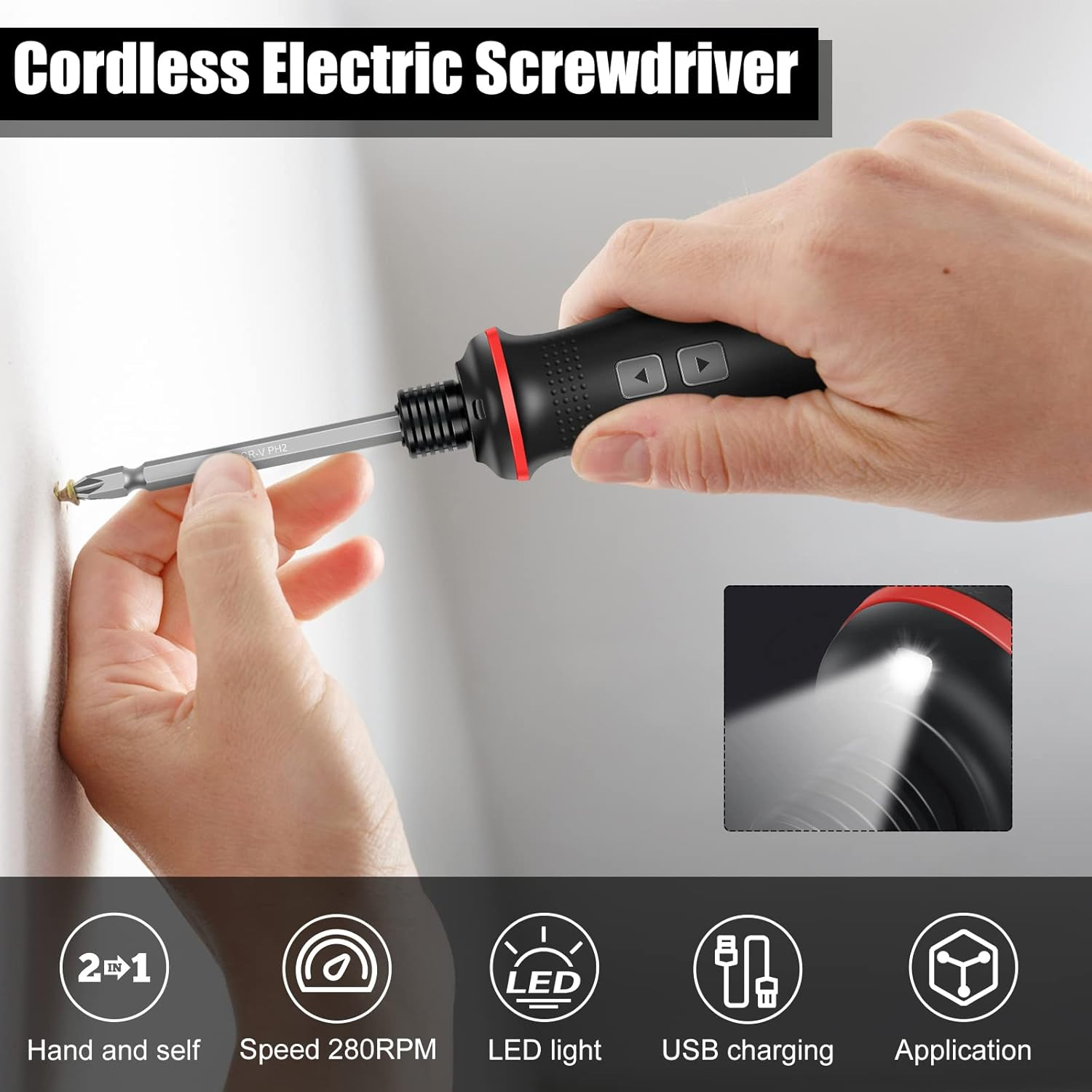 Rechargeable 3.7V Cordless Scr - Electric Screwdriver Rechargeable Usb 评论和价格