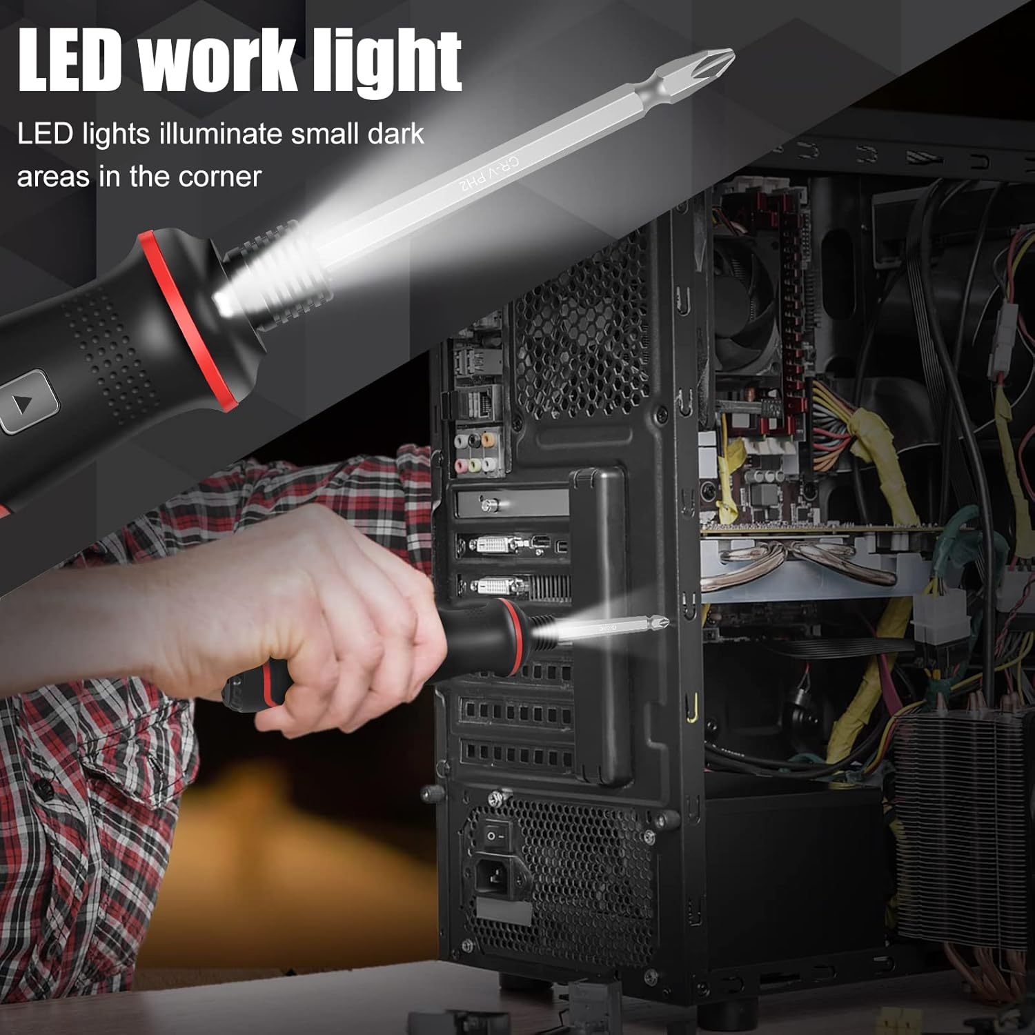 Rechargeable 3.7V Cordless Scr - Electric Screwdriver Rechargeable Usb 评论和价格