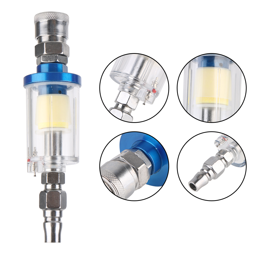 Clear Water Trap Air Brush Kit - Airbrush Kit With Mini Compressor 评论和价格