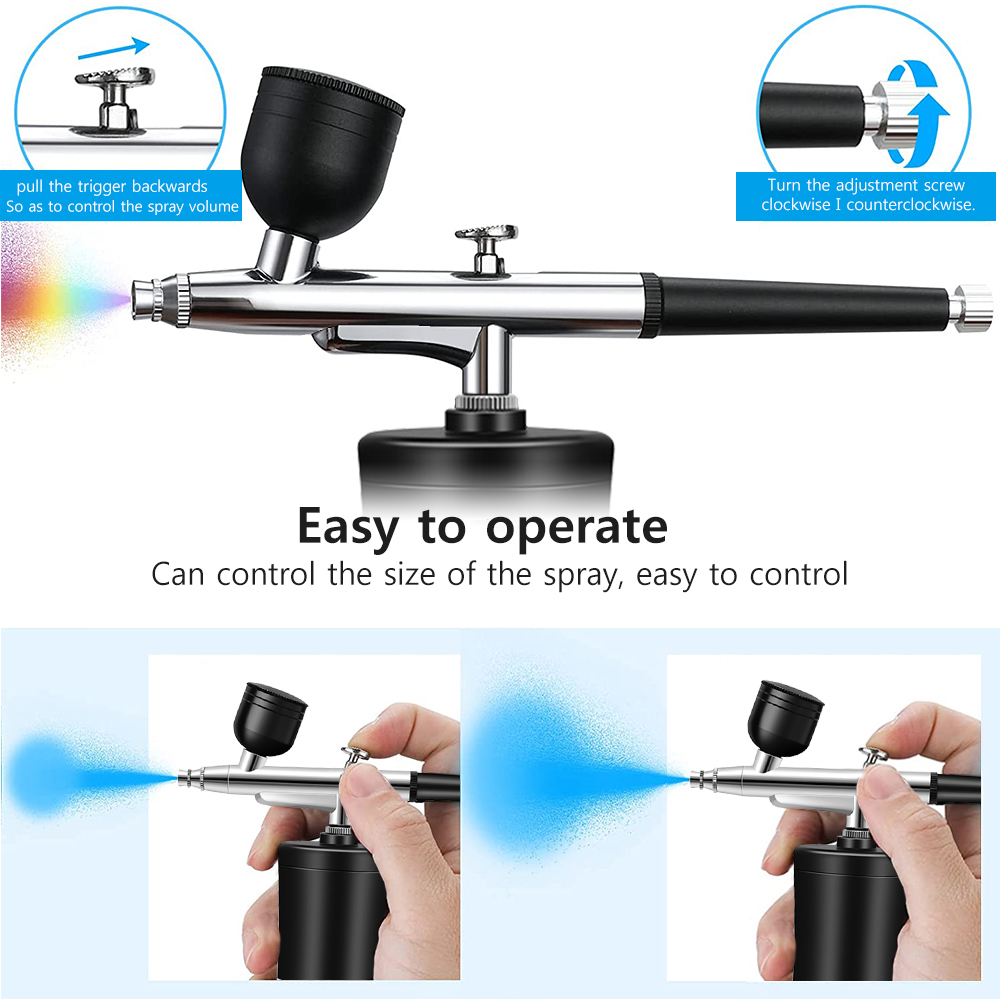 Rechargeable Mini Airbrush Kit - Airbrush Kit With Mini Compressor 评论和价格