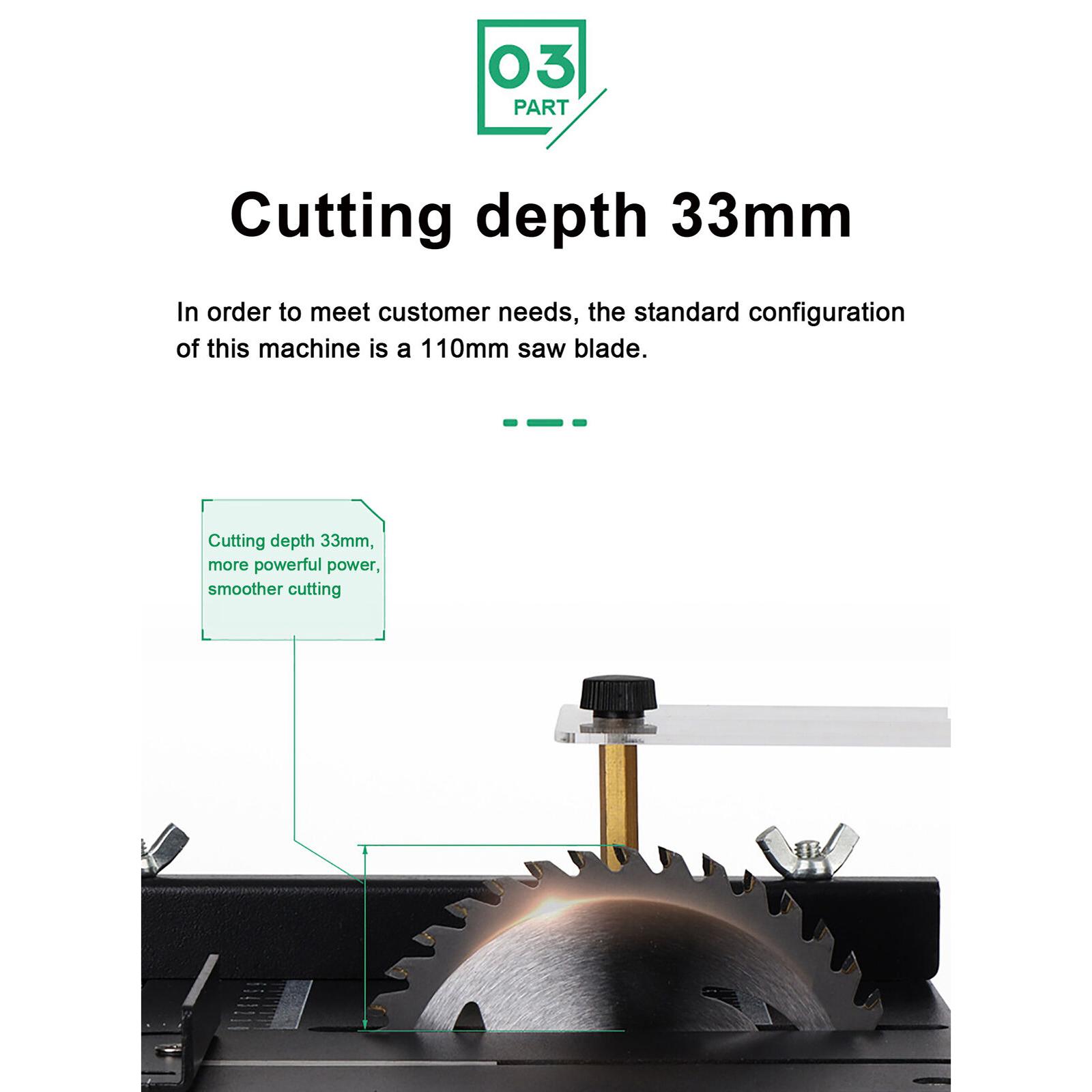 Compact 4 Inch Circular Mini T - Mini Table Saw For Woodworking 评论和价格