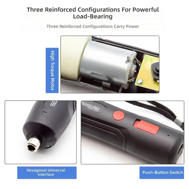   Electric Screwdriver 1300mAh - Electric Screwdriver Rechargeable Usb 评论和价格