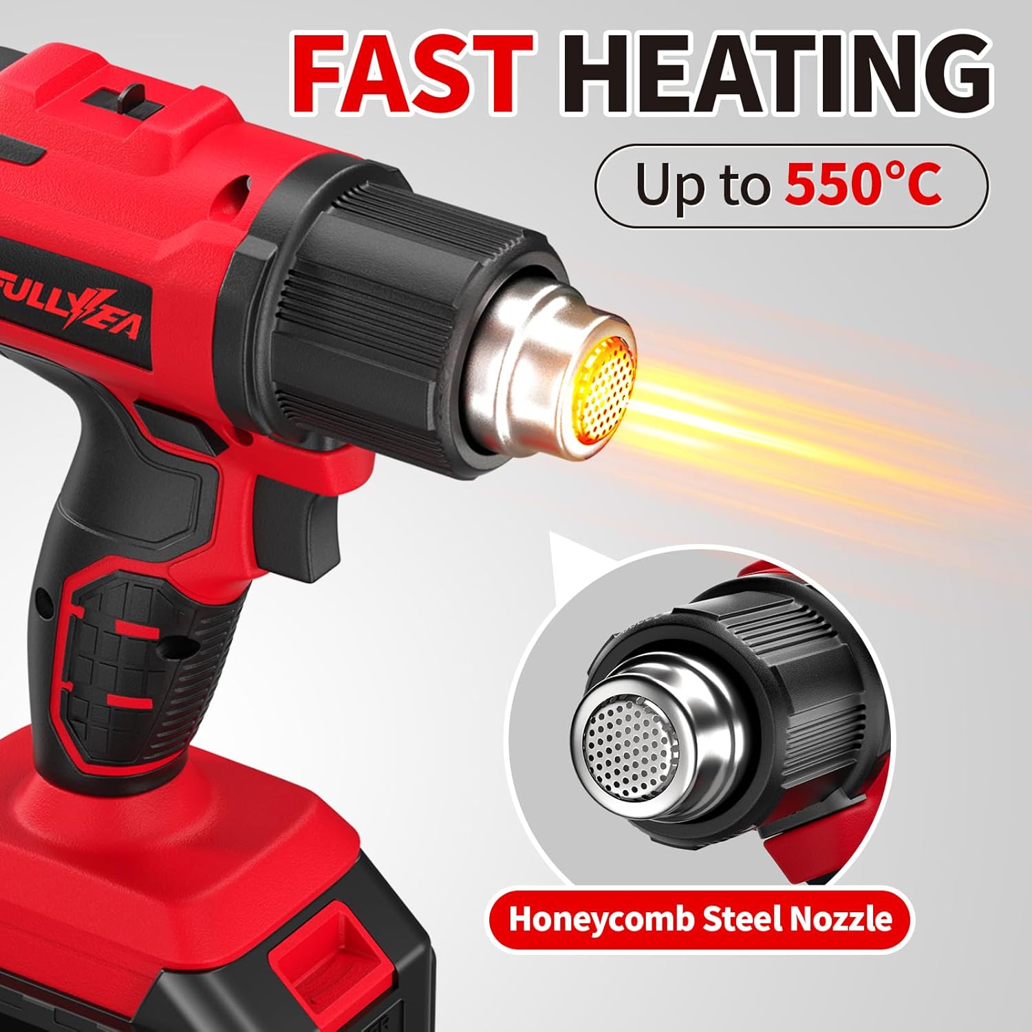 Cordless Hot Air Gun, Up to 10 - Cordless Heat Gun For Shrink Tubing 评论和价格