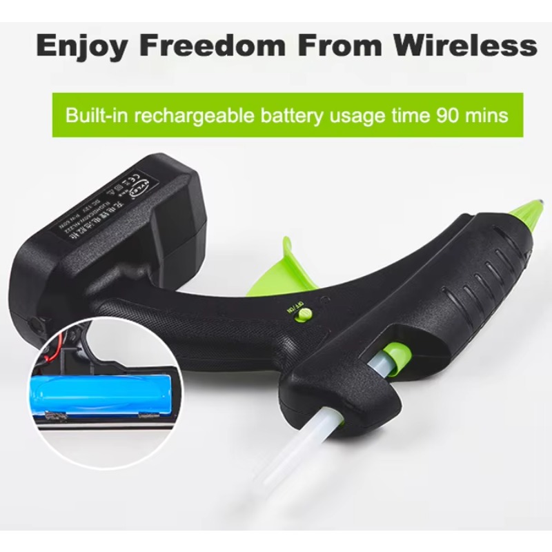 60W 12V Cordless Hot-Melt Glue - Hot Melt Glue Gun Cordless 评论和价格