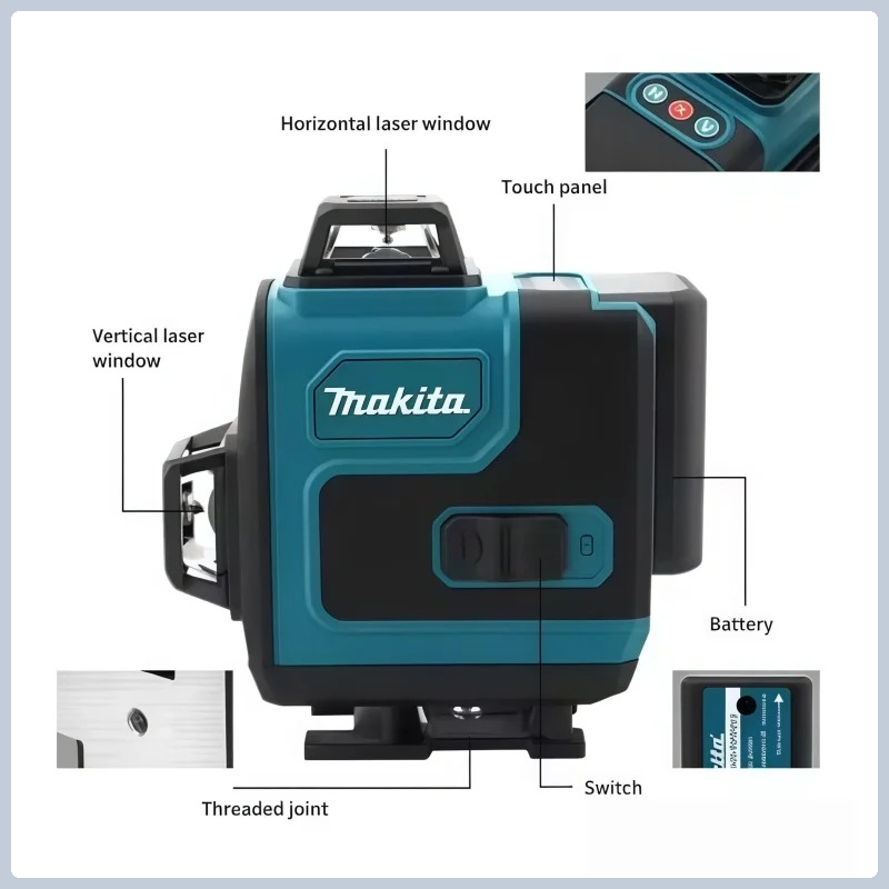 Original Makita Safe Multi-pro - Laser Level 16 Lines 4D Green 评论和价格