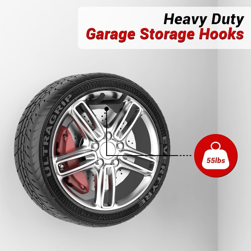 Heavy Duty Garage Storage Hook - Garden Tools 评论和价格