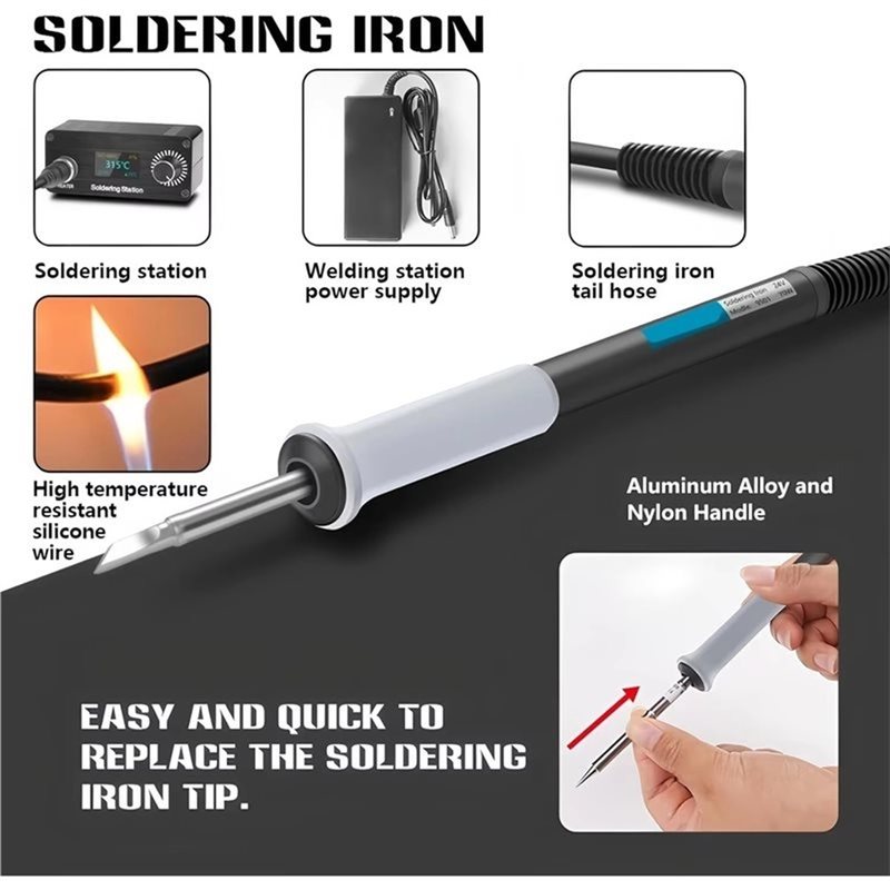 B03C-T12 Digital Soldering Sta - Digital Soldering Station T12 评论和价格