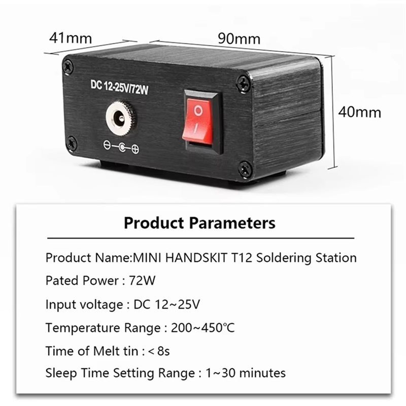 B03C-T12 Digital Soldering Sta - Digital Soldering Station T12 评论和价格